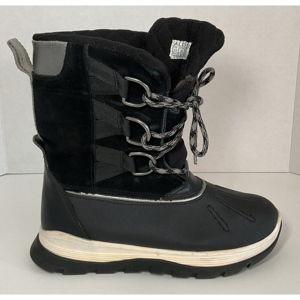 Aldo Women’s Snow Boots Black Size 8.5